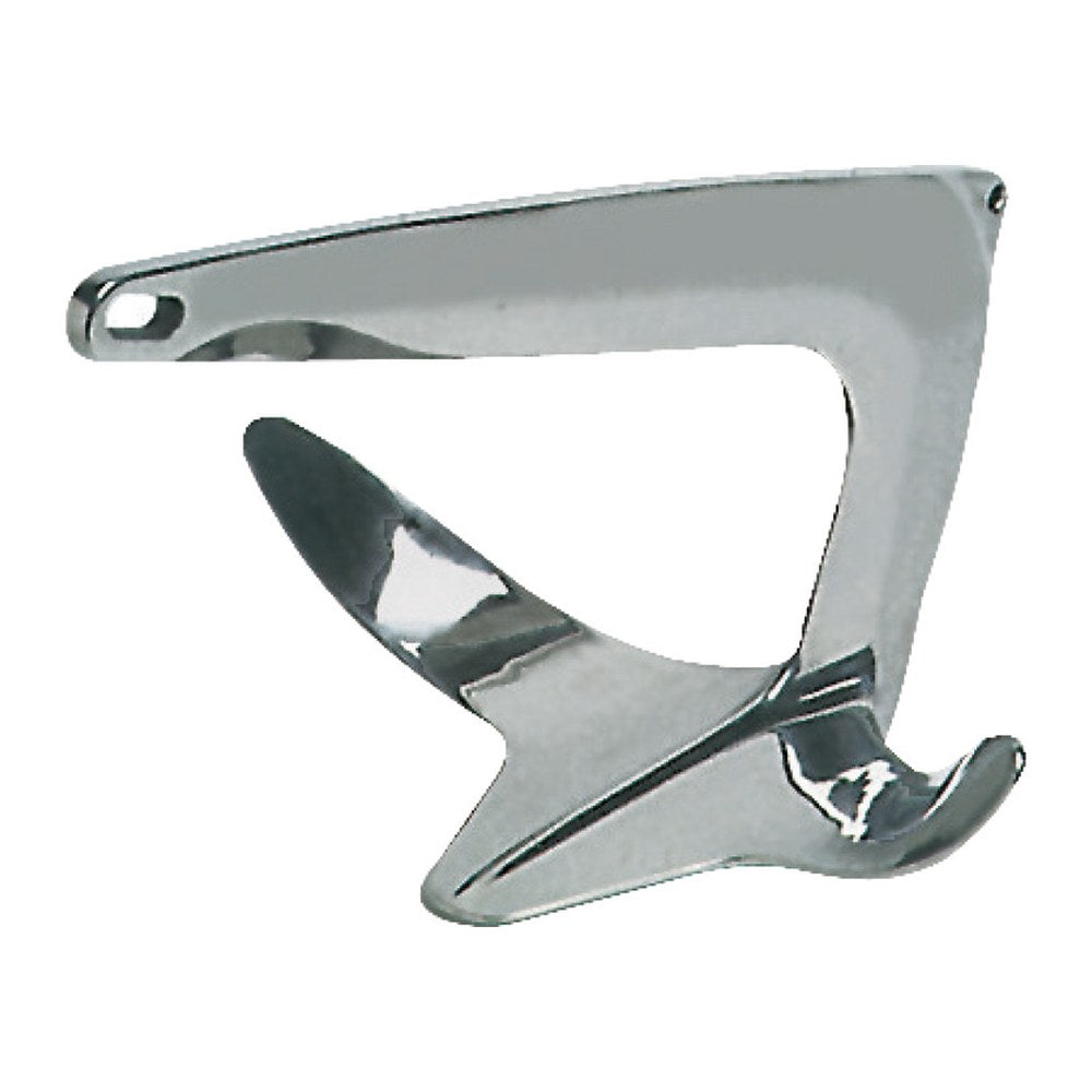 Trefoil anchor AISI 316 7.5 kg - foto originale Osculati Srl