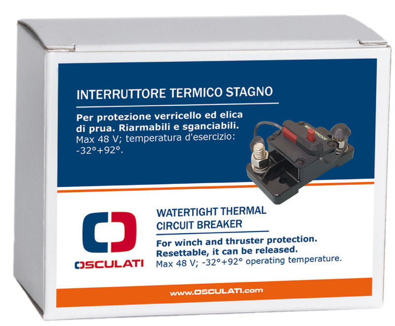 Watertight circuit breaker 50 A - foto originale Osculati Srl