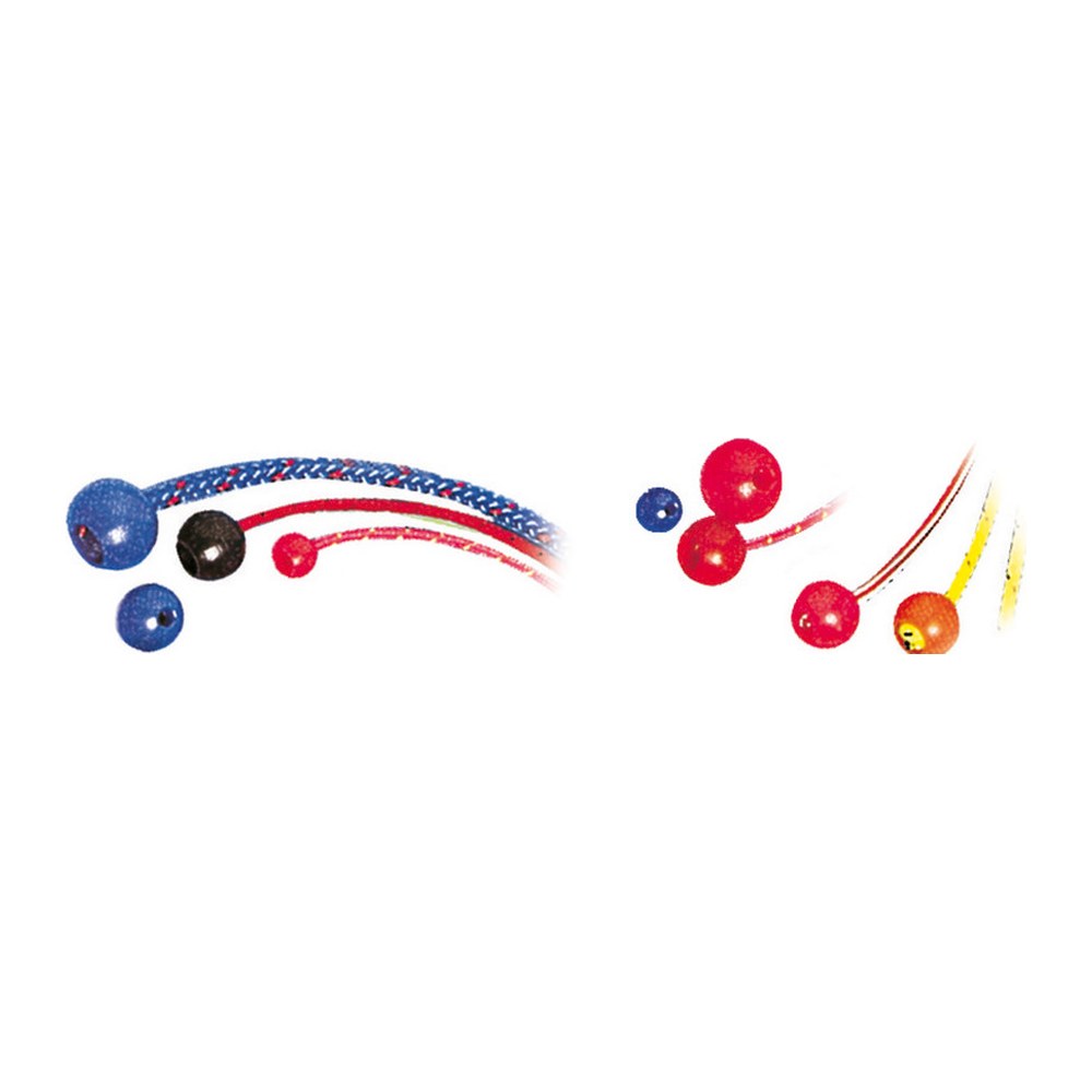Nylon ball stopper for rope Ø 8 mm black (pack of 10) - foto originale Osculati Srl