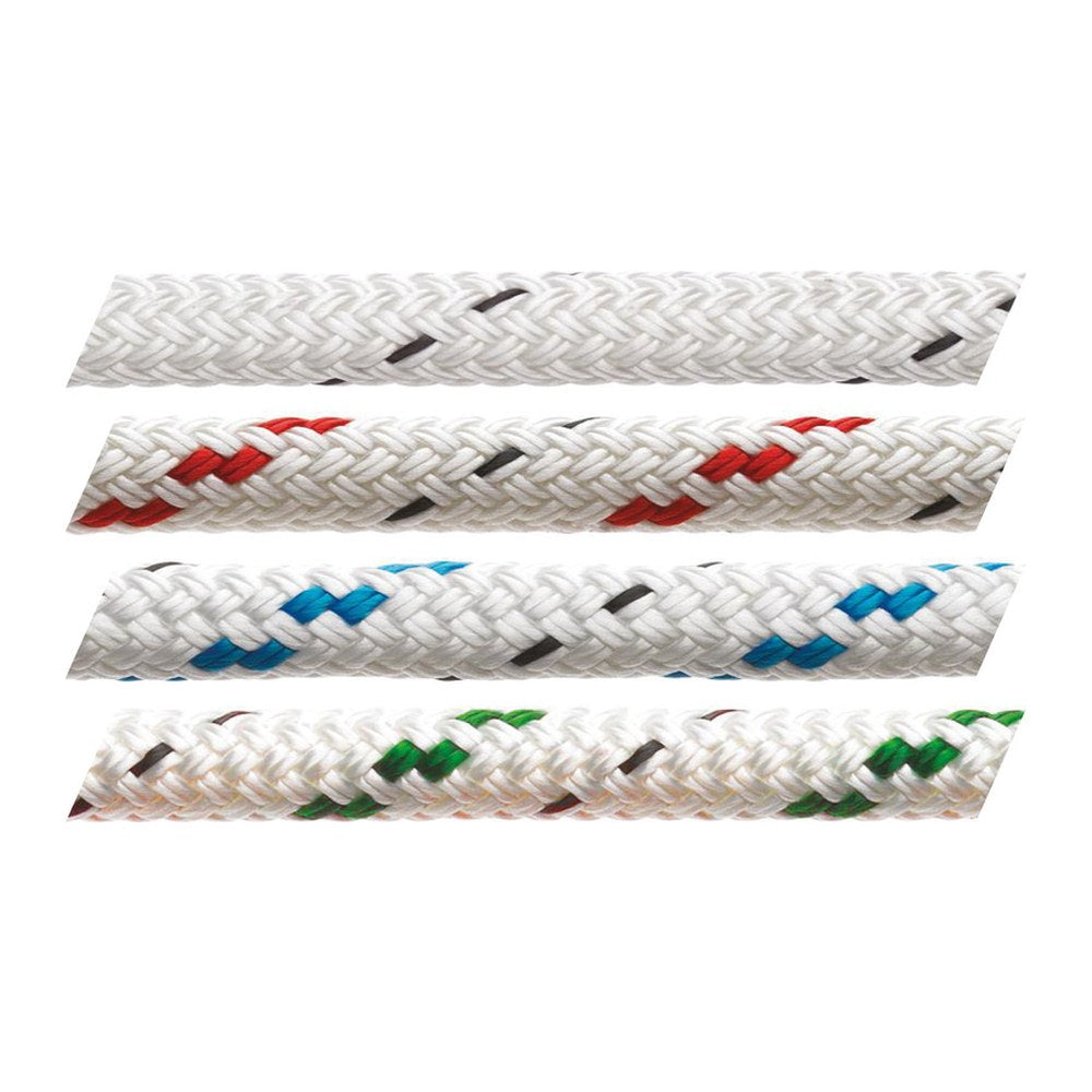 Marlow Doublebraid line, red 10 mm (pack of 200) - foto originale Osculati Srl