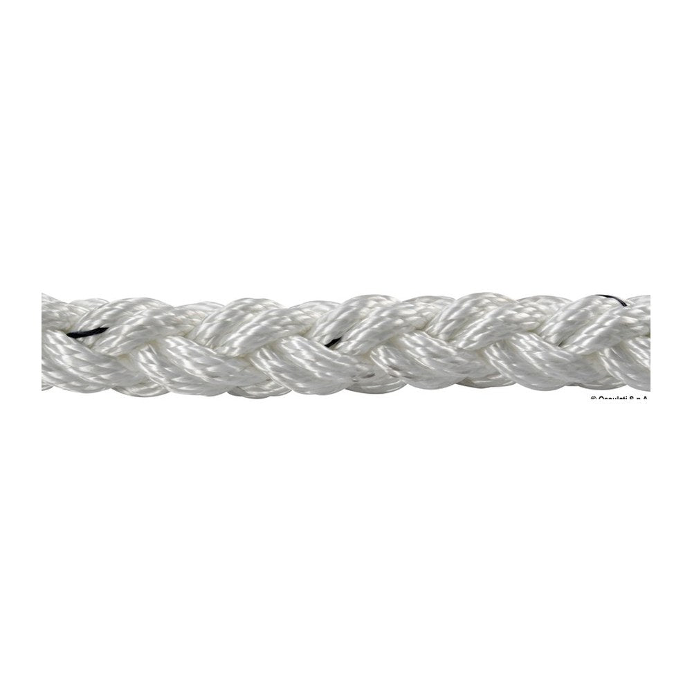 Square Line braid white 12 mm (pack of 200) - foto originale Osculati Srl