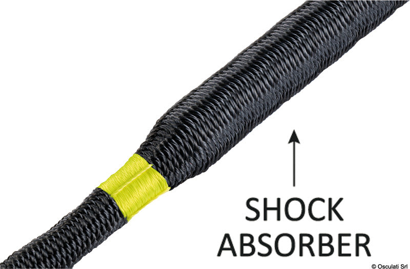 Dock Line with integrated shock absorber 20mm x 12m - foto originale Osculati Srl