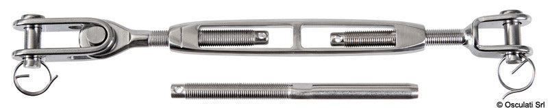 Turnbuckle fixed fork 5/8" cable 8 mm - foto originale Osculati Srl