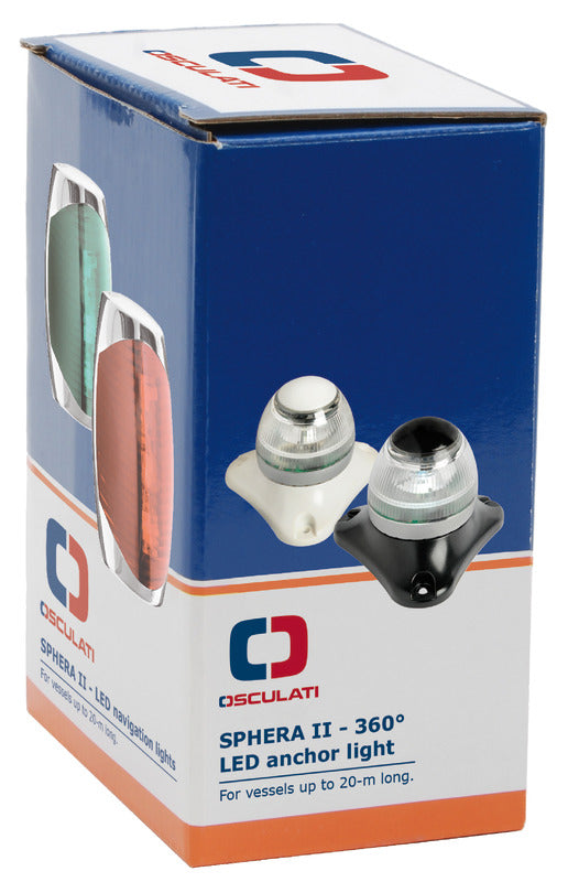 Sphera II navigation light 360° red - foto originale Osculati Srl