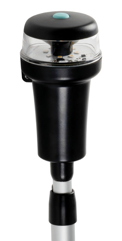 Navigation light 360° white + red/green pole - foto originale Osculati Srl