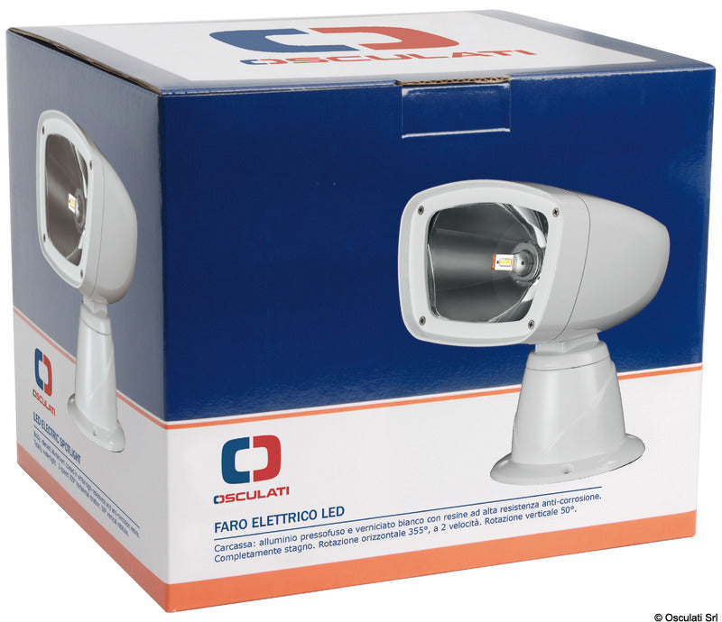 Aldebaran Combo LED searchlight 12 V black - foto originale Osculati Srl