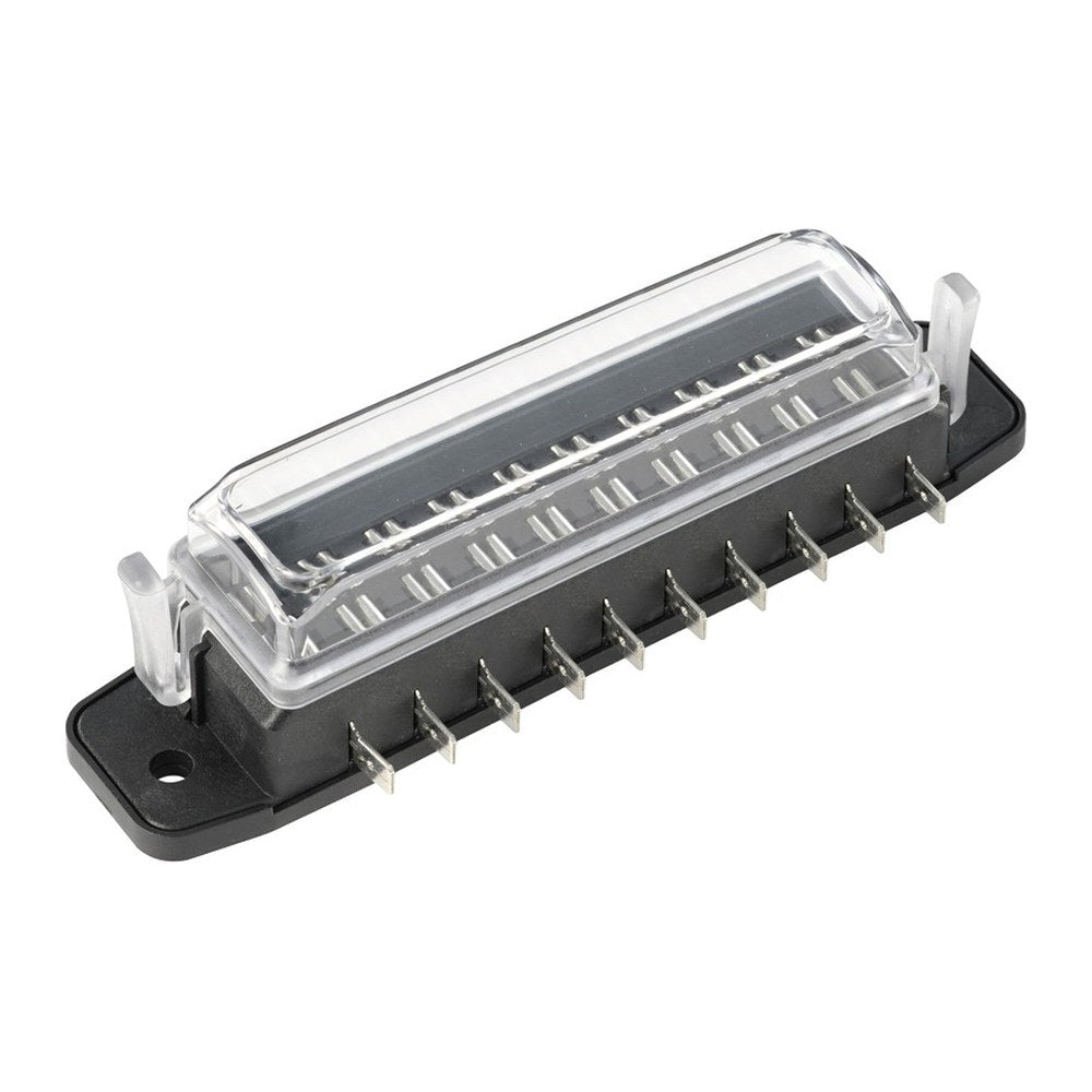 Blade fuse holder box 10 housings - foto originale Osculati Srl