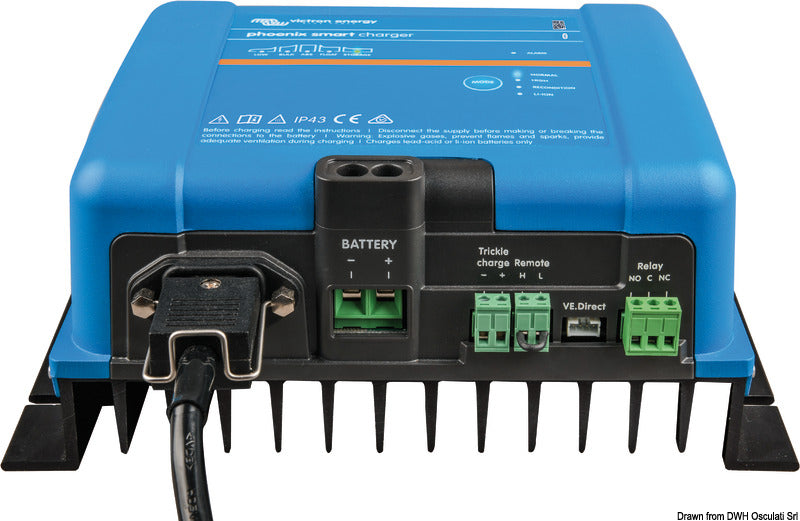 Victron Energy Smart IP43 Charger 12/30(3) 120-240V - foto originale Osculati Srl