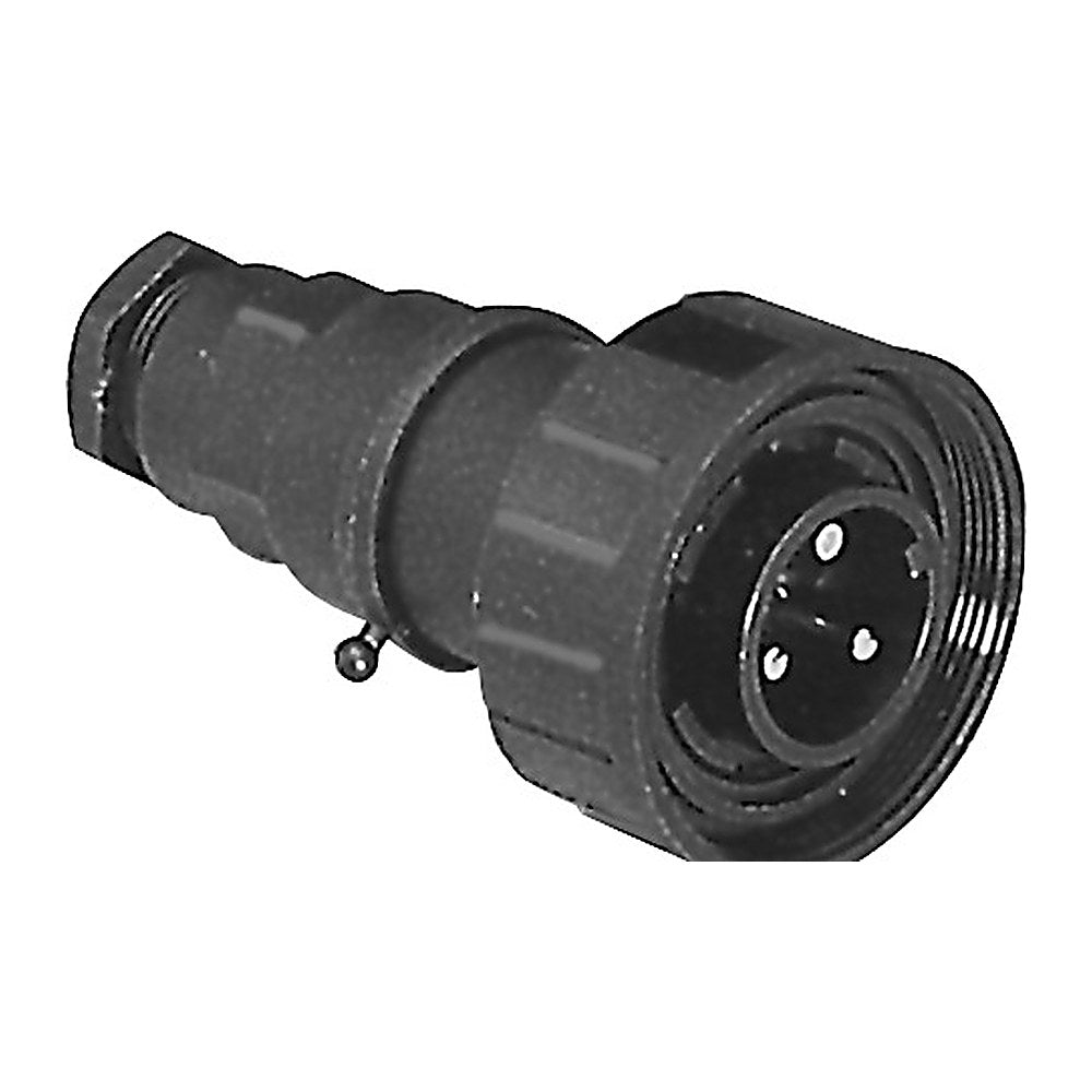 Bulgin 3-pole male plug 10 A - foto originale Osculati Srl