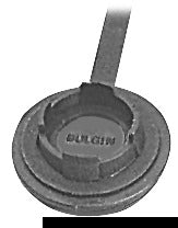 Bulgin 2-pole built-in socket, female contacts - foto originale Osculati Srl