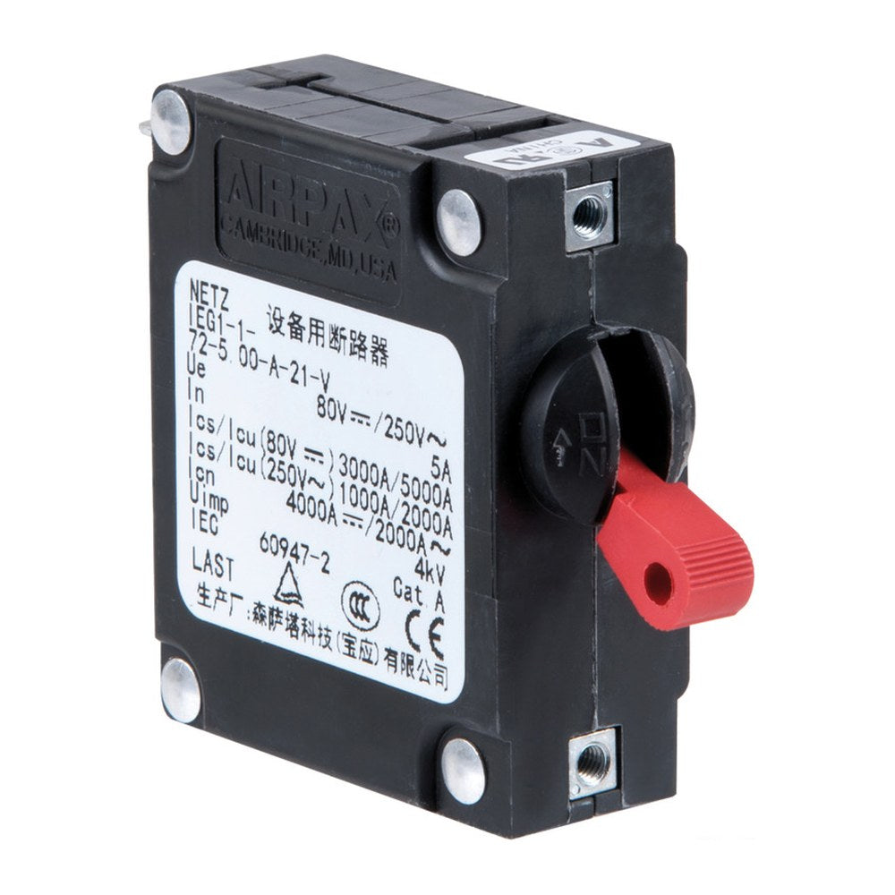 Airpax hydraulic magnetic circuit breake lever 20A - foto originale Osculati Srl