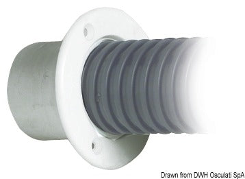 Flexible PVC hose white roll 10 m (pack of 10) - foto originale Osculati Srl