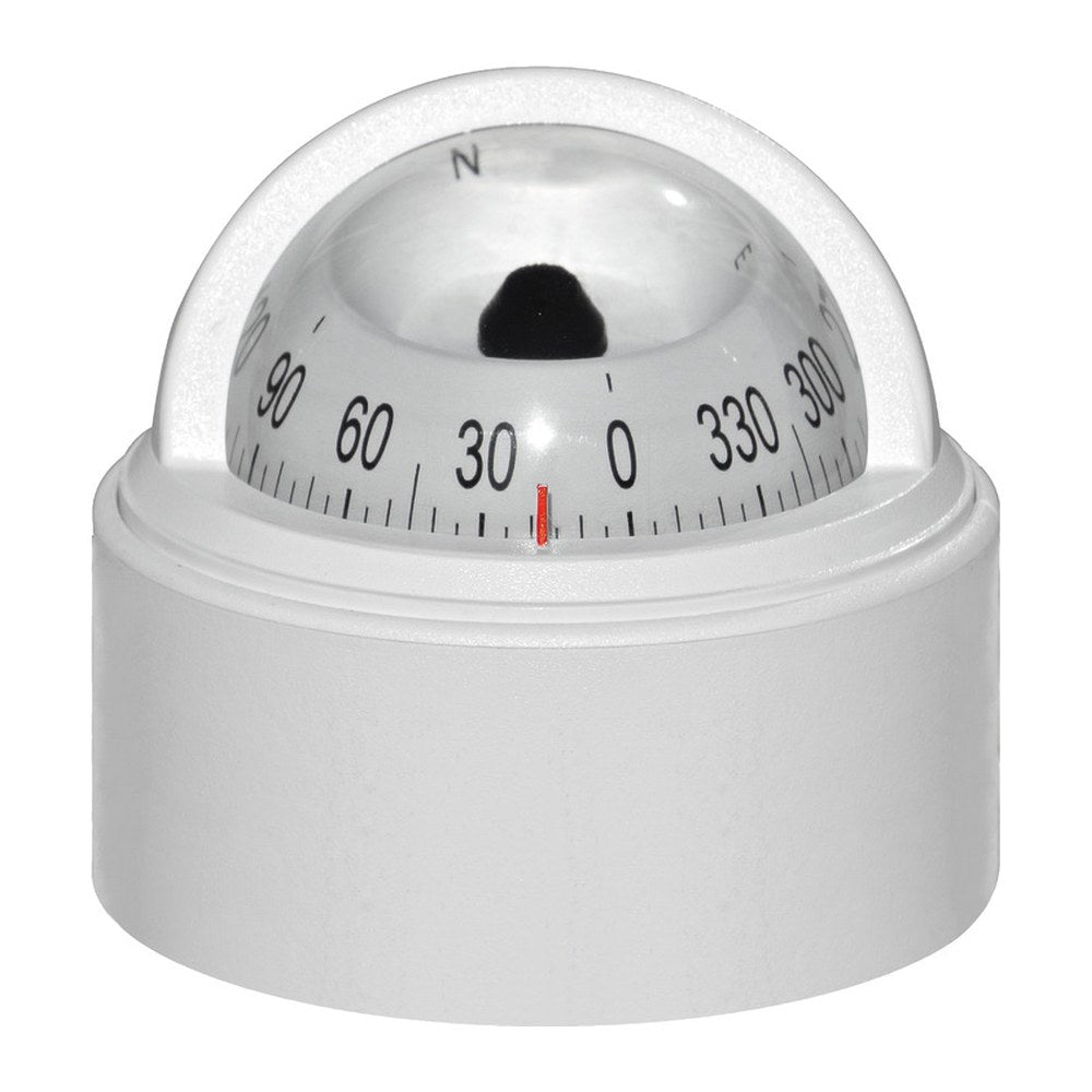 RIVIERA Stella white compass 2"1/2 w/cover, white rose - foto originale Osculati Srl
