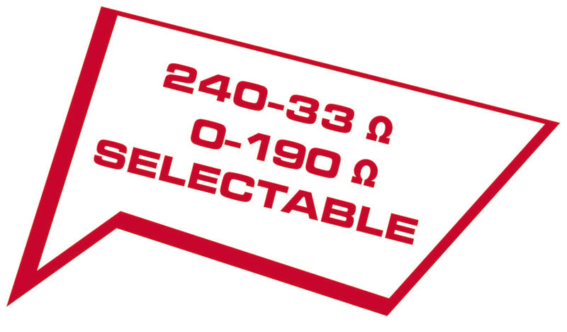 Water level gauge 240-33/0-190 ohm red backlit - foto originale Osculati Srl
