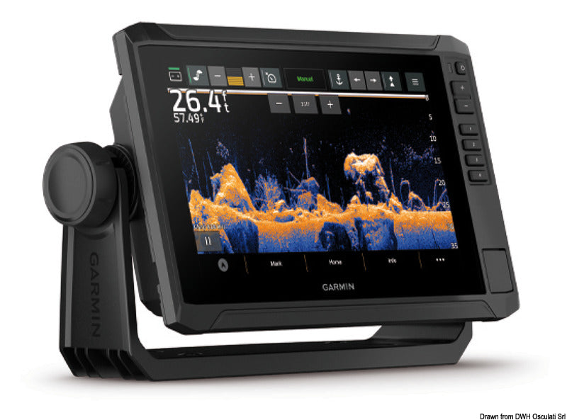 GARMIN echoMAP UHD2 chartplotter 72cv w/ transducer - foto originale Osculati Srl