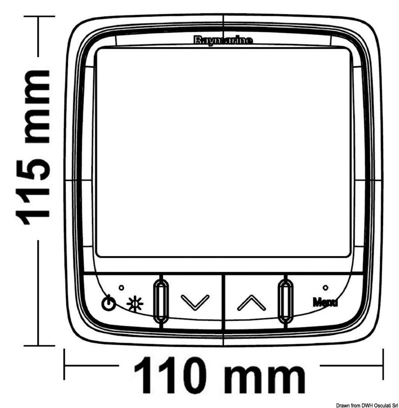 Raymarine i70s multipurpose instrument - foto originale Osculati Srl
