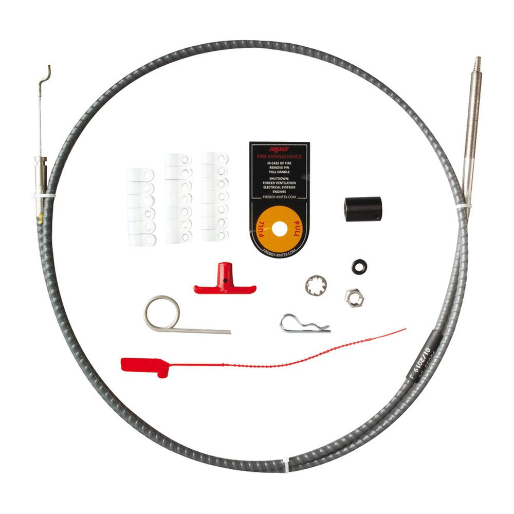 Fireboy Fire extinguisher activation cable kit 10.3m - foto originale Osculati Srl