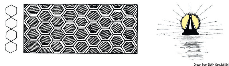 PSP Marine Tapes Reflective self-adhesive tape white 2.5 m x 25 mm - foto originale Osculati Srl