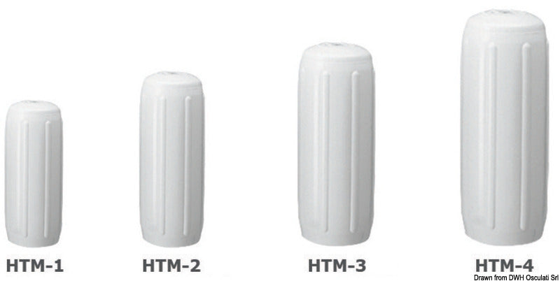 Polyform HTM3 fender white - foto originale Osculati Srl