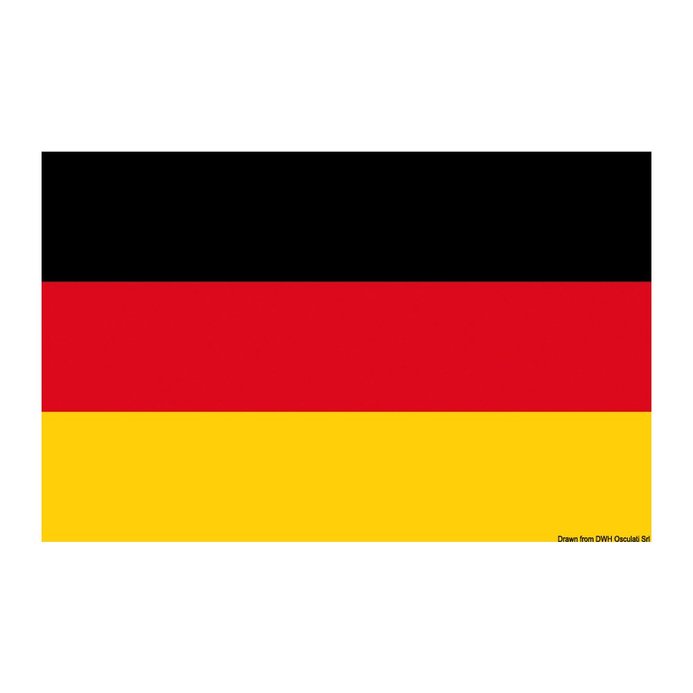 Flag Germany 80 x 120 cm - foto originale Osculati Srl