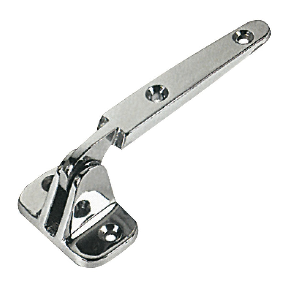 Chromed brass hatch hinge 110x40 mm - foto originale Osculati Srl