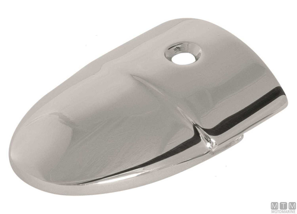End cap for Sphaera profiles H25 mm stainless steel - original photo Motomarine Srl