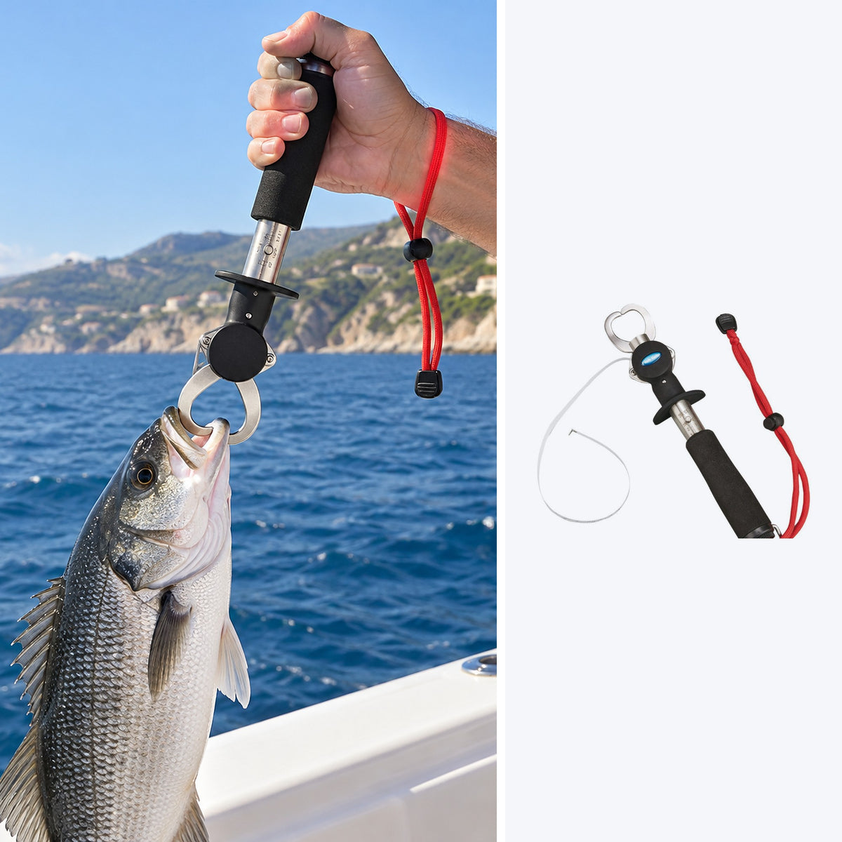 Fish catcher - in use