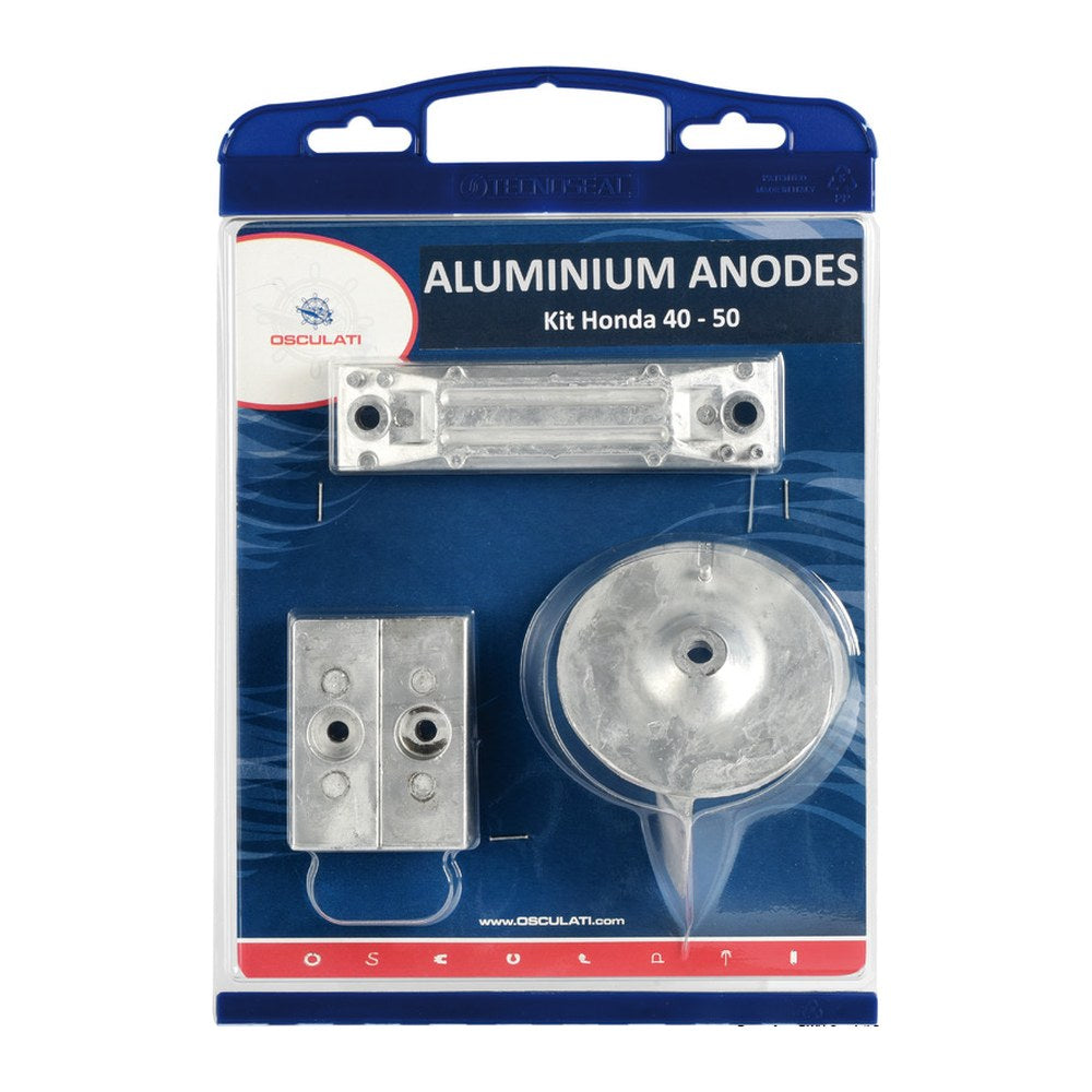 Osculati by Tecnoseal Magnesium anode kit for Honda outboards 40/50 HP - foto originale Osculati Srl