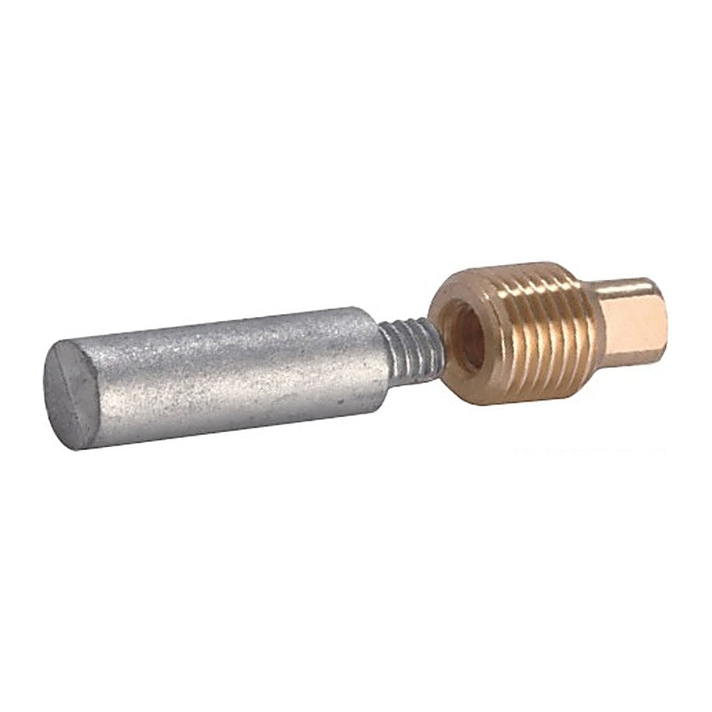 Tecnoseal Zinc+brass anode heat exch/manif 1/2’’ BSPT 67x15 - foto originale Osculati Srl