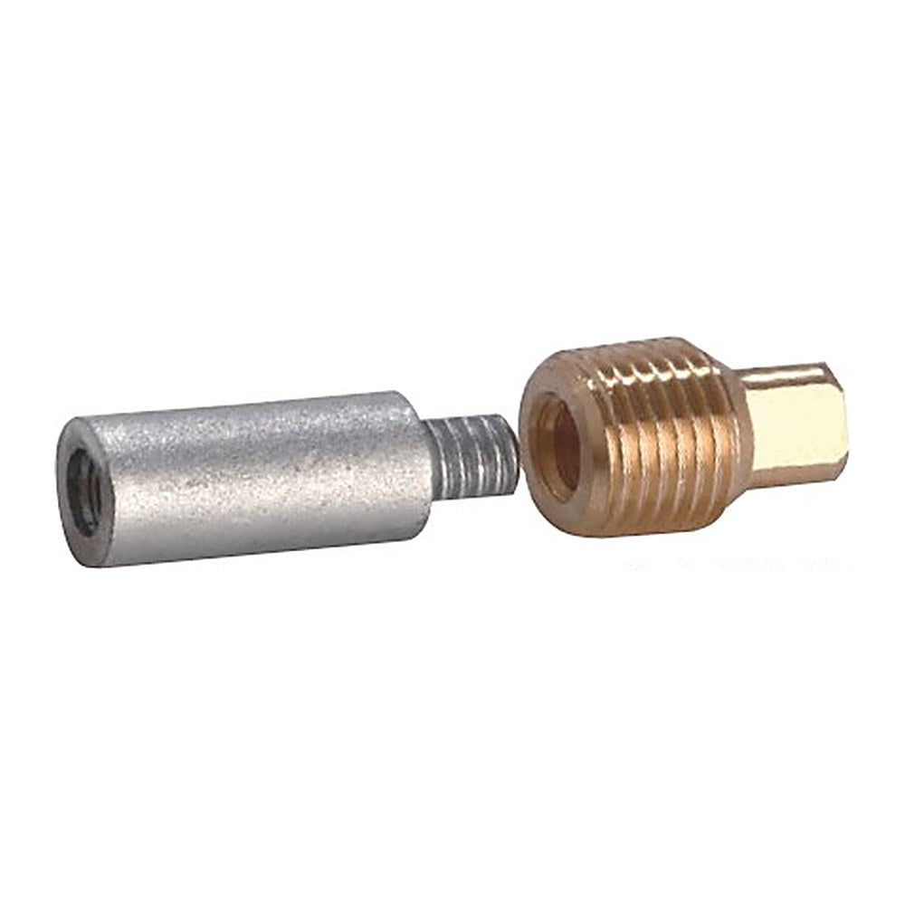 Tecnoseal Zinc+brass anode heat exch/manif 1/2’’ BSPT 57x16 - foto originale Osculati Srl