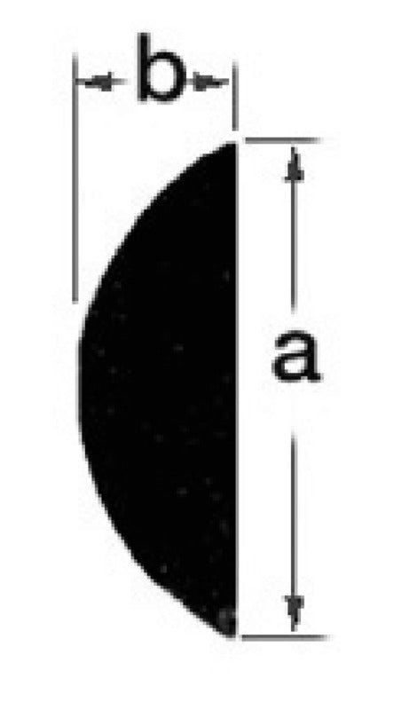 D-section AISI316 profile 25 mm Rod 3m (pack of 3) - foto originale Osculati Srl