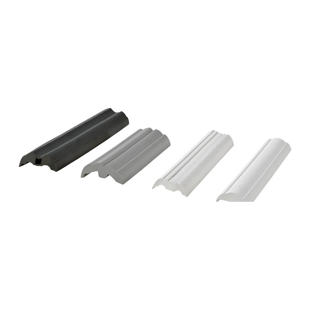 Douglas marine Black PVC base for fender profile 20 flared (pack of 24) - foto originale Osculati Srl