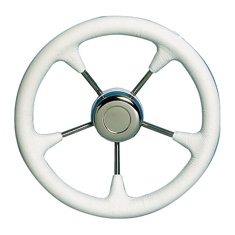 Soft polyurethane steering wheel cone white 350mm - foto originale Osculati Srl