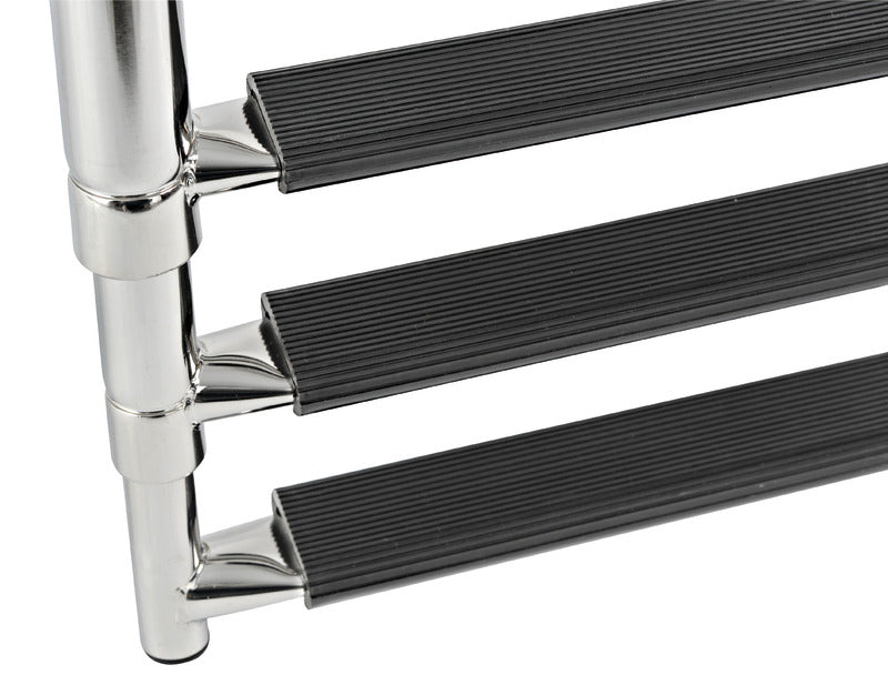 Telescopic standard ladder AISI316 4 steps - foto originale Osculati Srl