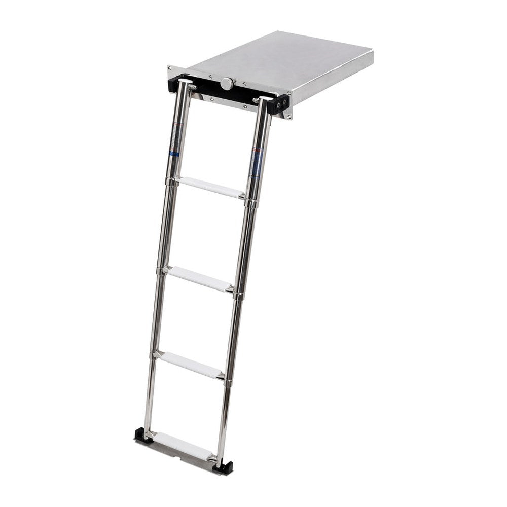 Douglas marine 3-step foldaway ladder - foto originale Osculati Srl