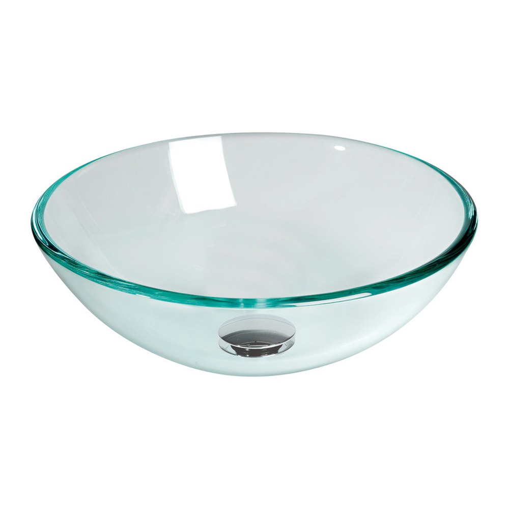 Glass hemispherical sink 280 mm - foto originale Osculati Srl