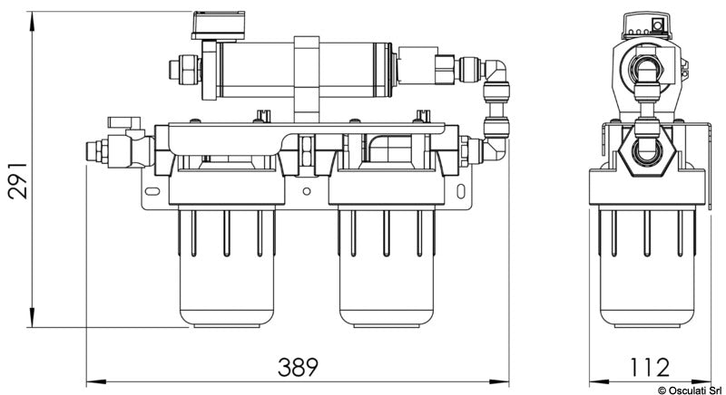 SCHENKER UV purifier 24V - foto originale Osculati Srl