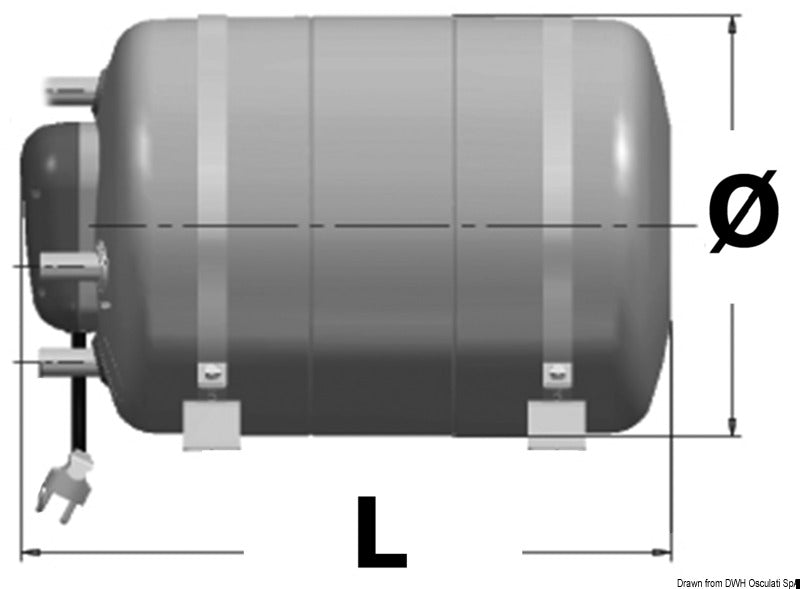 Indel - Isotherm Boiler SPA40 - foto originale Osculati Srl