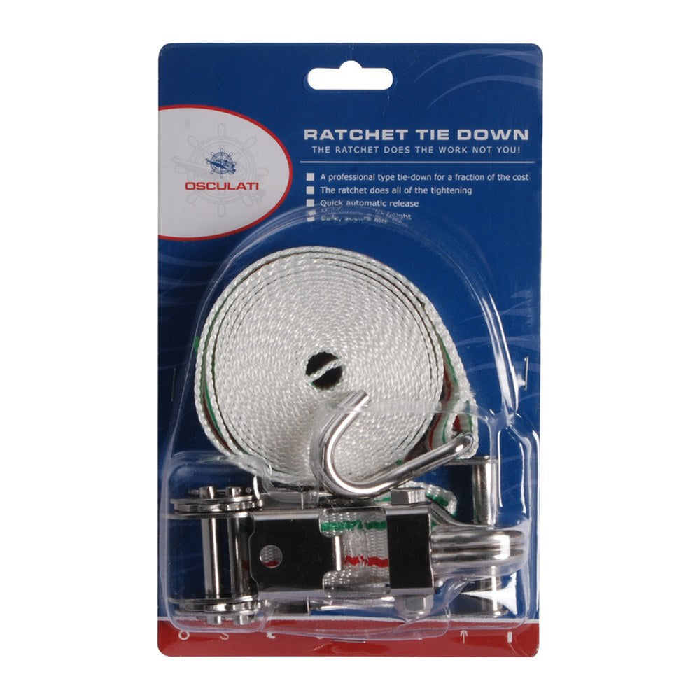 Coloured polyester strap Heavy Duty 38 mm 700cm - foto originale Osculati Srl
