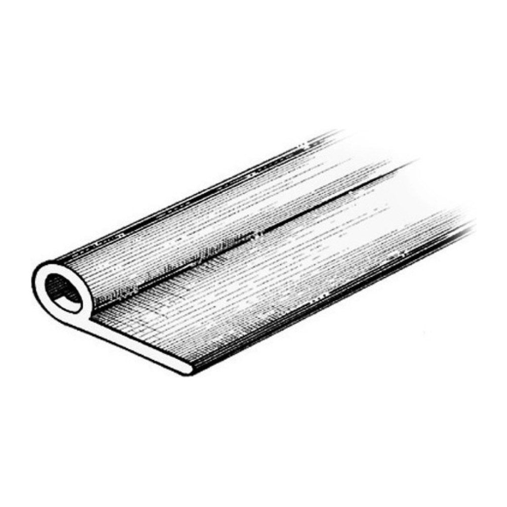 Profilo grigio scuro RAL 7012 2x34,1x13,5 mm (pack of 24) - foto originale Osculati Srl