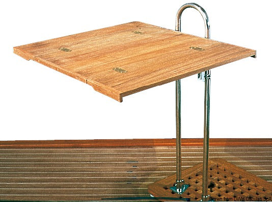 ARC Tavolo teak pieghevole senza bordo 125x80 - foto originale Osculati Srl