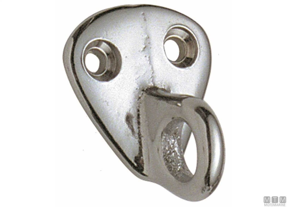 Closed hook 30x35 mm stainless steel 316 - original photo Motomarine Srl