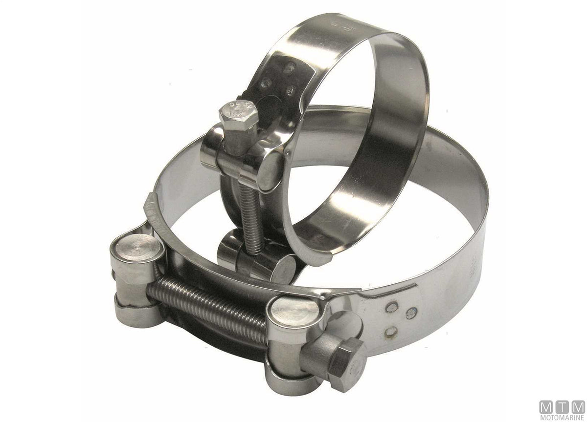 Hose clamp band 56-59 mm stainless steel - original photo Motomarine Srl
