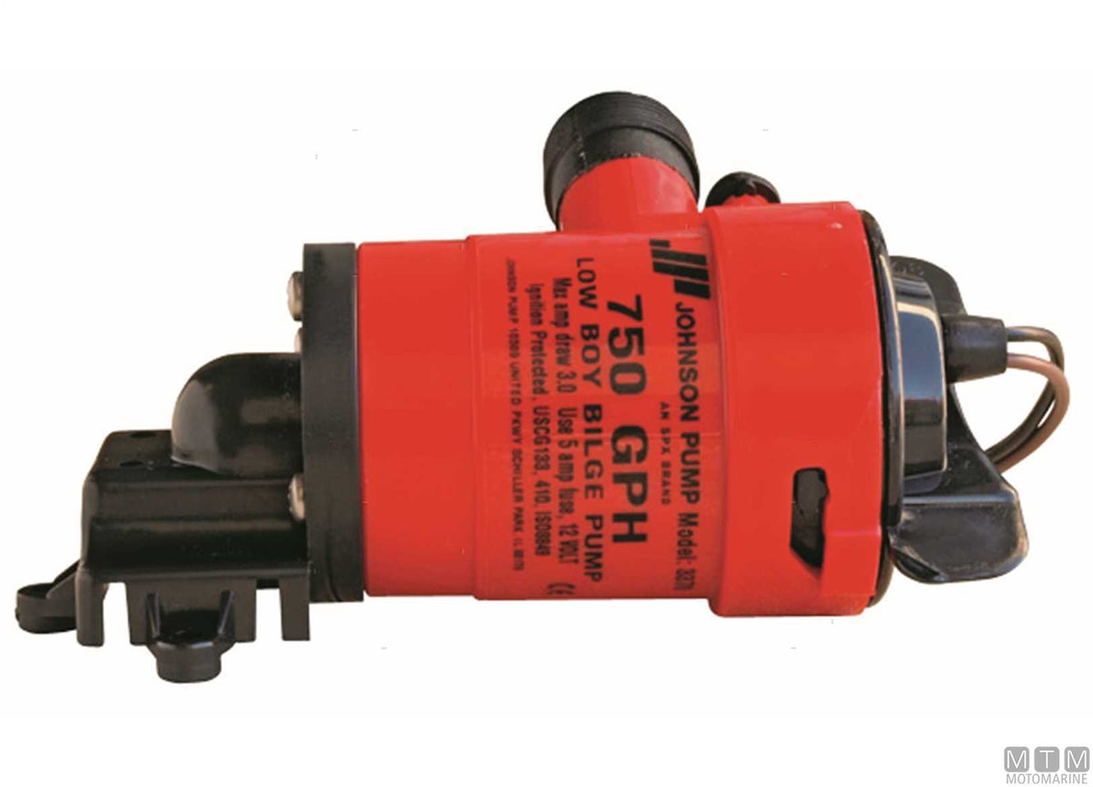 Bilge pump Johnson 550LB 750GPH 12 V - original photo Motomarine Srl