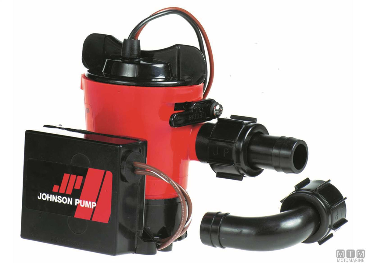 Automatic bilge pump Johnson L750UC 1250GPH 12 V - original photo Motomarine Srl