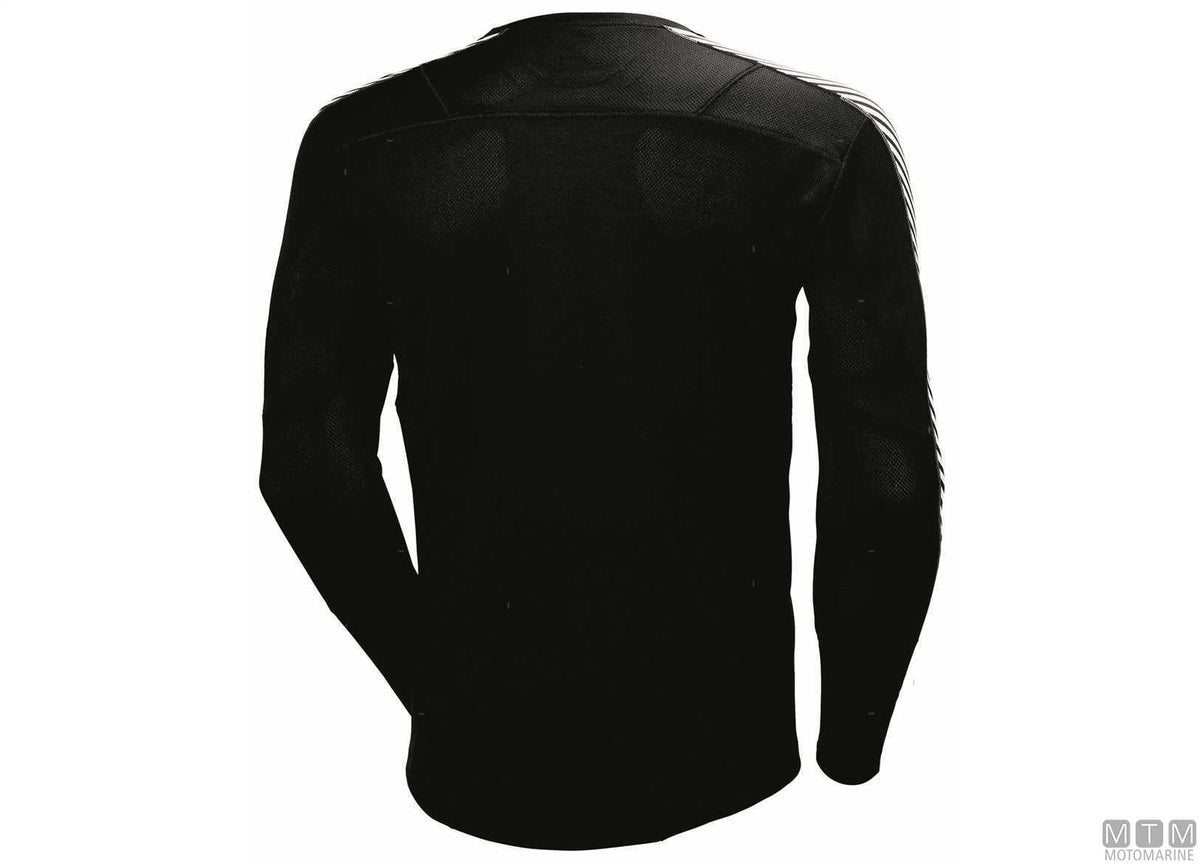H/H Lifa Crew 998 shirt black S - original photo Motomarine Srl