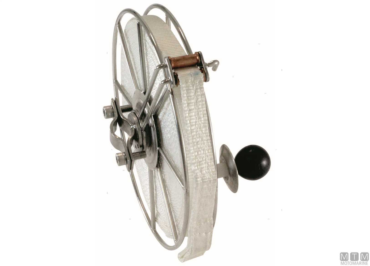 Sternroller Mooring Reel MTM mooring winder 30 m - original photo Motomarine Srl