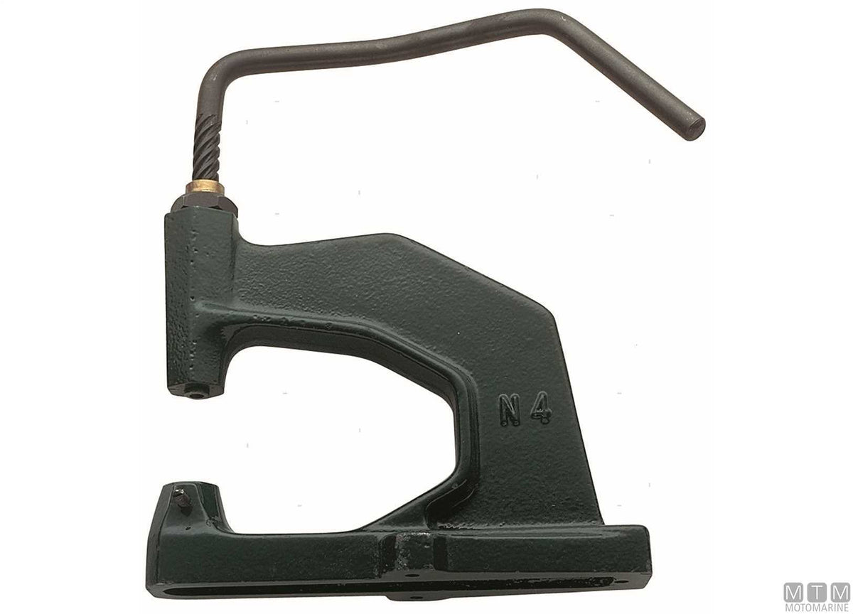 Press tool for snap buttons and eyelets - original photo Motomarine Srl