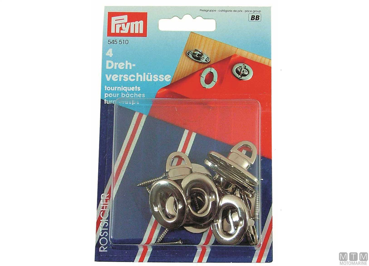 Prym swivel button set, pack of 4 pcs - original photo Motomarine Srl