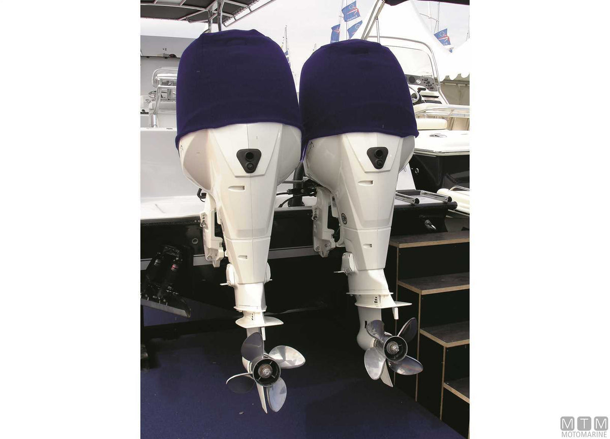 Fendboard L black engine cover - original photo Motomarine Srl